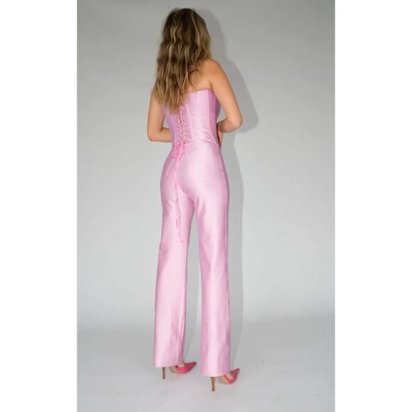 NWOT Rezek Studio Cupids Pink Hustle Pants - Picture 4 of 14